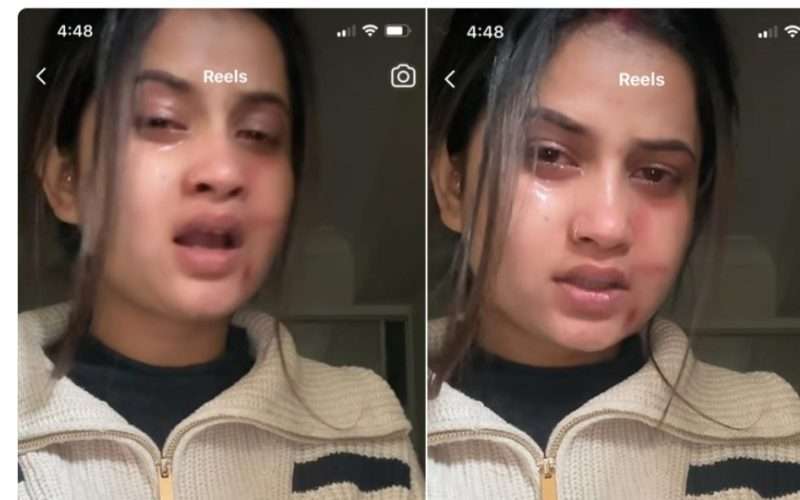 गायिका एलिना चाैहानले किन रुदै भिडियाे वनाइन ,कारण यस्ताे रहेछ