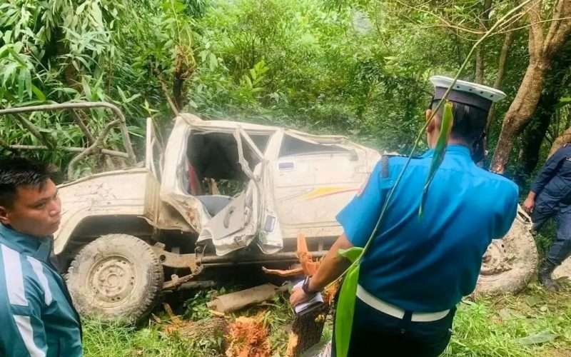 गलकाेट दुर्घटनामा गाउँपालिका उपाध्यक्ष सहित ३ काे मृत्यु