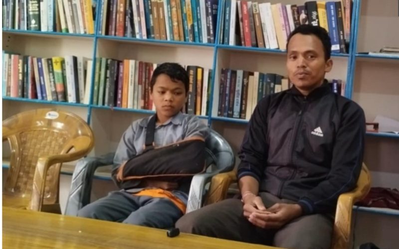 रोल्पाको रुन्टीगढीमा शिक्षकले  विद्यार्थीको हात भाँचिदिएको घटना २ महिना पछि सार्वजनिक