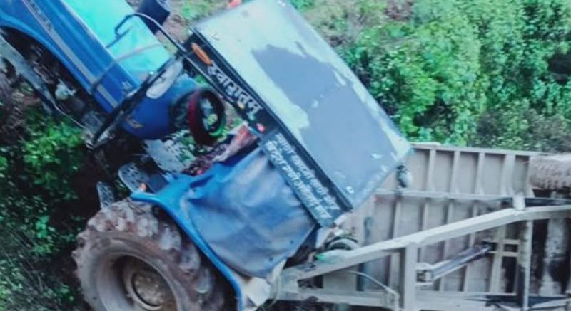 सल्यानमा ट्याक्टर दुर्घटना हुँदा एक जनाको मृत्यु