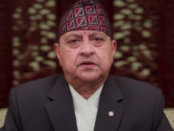 तीनकुने  घटनाबारे पुर्वराजाको धारणा आयो