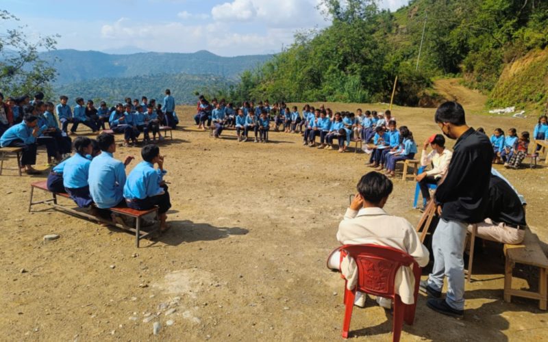 सामाजिक जागरणकाे अभियानमा दार्माकाे उज्यालो युवा क्लब