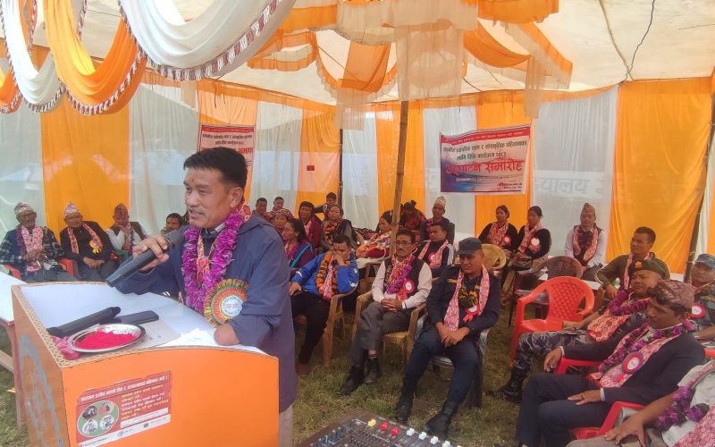 बिरेन्द्र मावी गाङले स्थानीय पर्यटकीय स्थल र साँस्कृतिक पहिचान गर्ने प्रयास