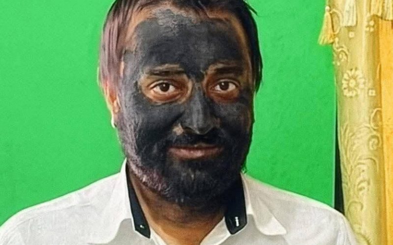 नापी कार्यालय प्रमुखलाई नेकपा(बहुमत)ले किन कालोमोसो दल्यो