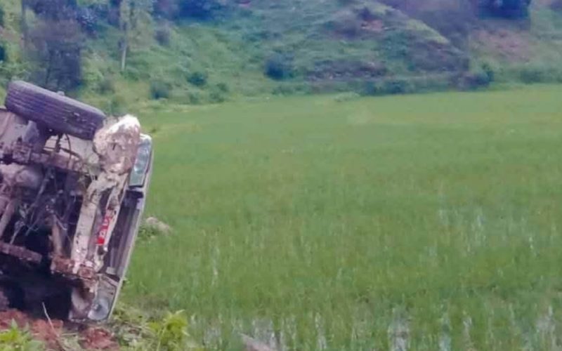 सल्यान कपुरकोट चोरखोलामा दुर्घटना