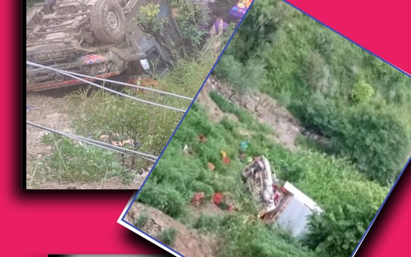 रोल्पामा दिनहुुँ दुर्घटना आज फेरि  ट्रक दुर्घटना