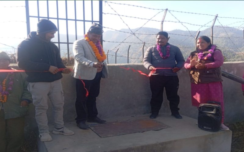 रोल्पाको त्रिवेणी गापा ३ लिङदुङमा एकै दिन चार उदघाट्न